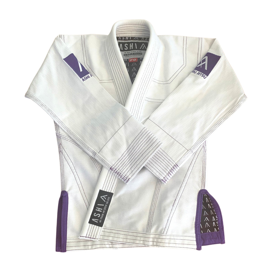 Ladies AshiLite Gi 350 GSM- White, Black, Blue